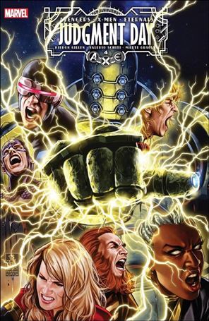 A.X.E.: Judgment Day issue 4 Mark Brooks Cover