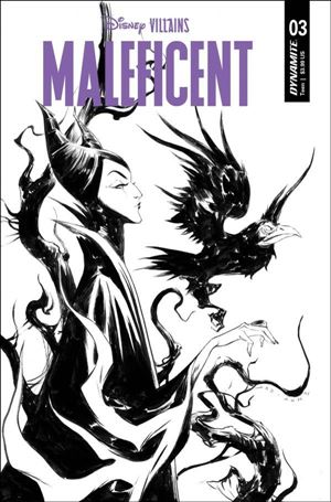 Disney Villains: Maleficent issue 3-G Jae Lee 1:10 B&W Cover