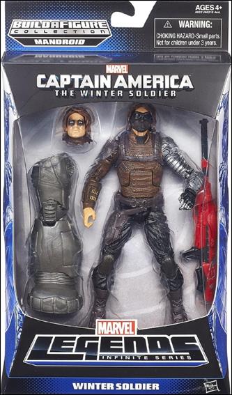 Marvel Legends Infinite: Captain America (Mandroid Series) figure 7 Winter Soldier (Movie)