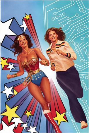 Wonder Woman '77 Meets The Bionic Woman issue 1-H Alex Ross 1:25 Virgin Cover