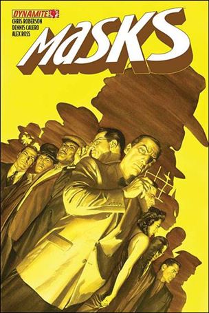 Masks issue 4 Alex Ross Standard Cover