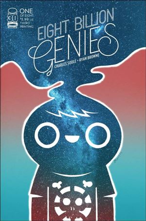 Eight Billion Genies issue 1-J Ryan Browne Cover (3rd Printing)