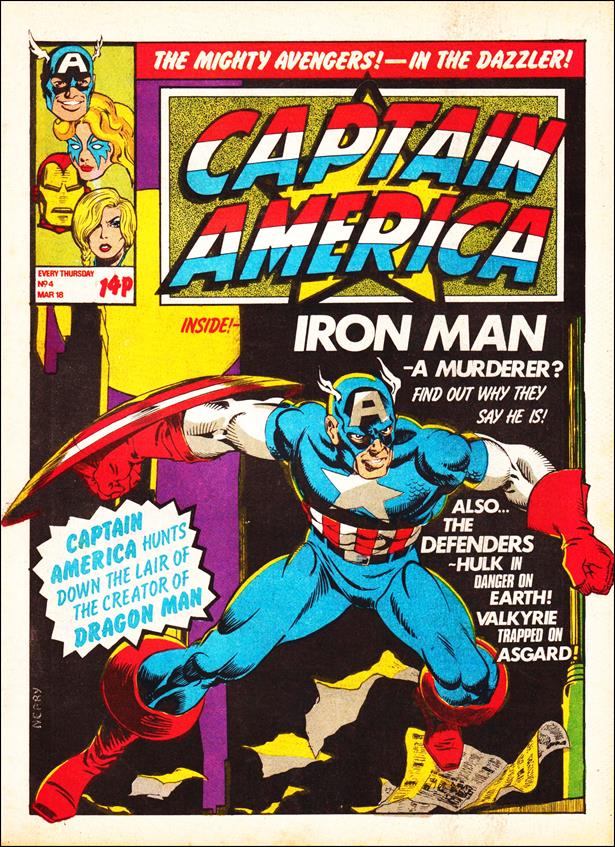 Captain America (UK) issue 4