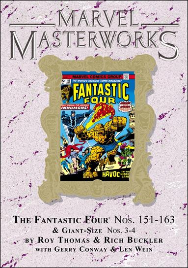Marvel Masterworks: The Fantastic Four issue 15-B Marble Dust Jacket Vol 197