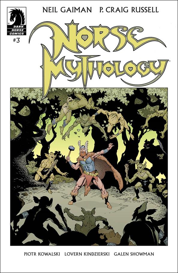 Norse Mythology issue 3 P. Craig Russell Cover