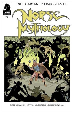 Norse Mythology issue 3 P. Craig Russell Cover