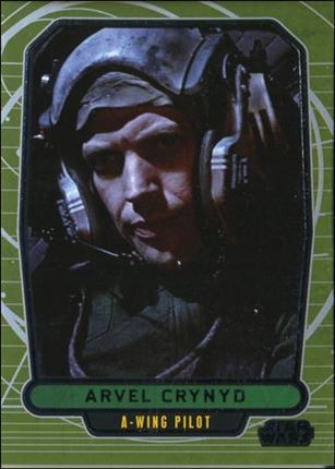 Star Wars Galactic Files (Base Set) card 179 Arvel Crynyd A-Wing Pilot