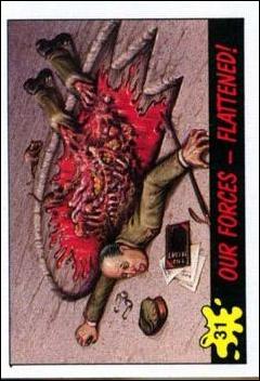 Dinosaurs Attack! (Base Set) card 31 Our Forces - Flattened!