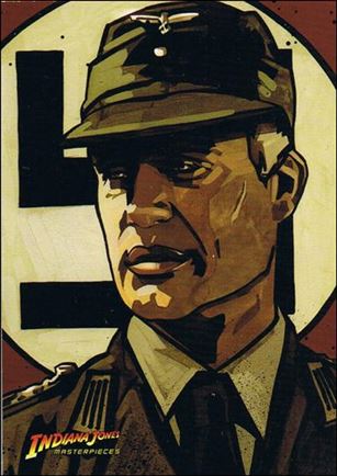 Indiana Jones Masterpieces (Base Set) card 12 Colonel Dietrich