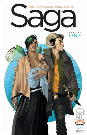 Saga issue 1-C 2nd Printing