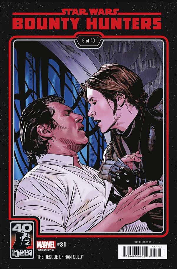 Star Wars: Bounty Hunters issue 31-C Chris Sprouse ROTJ 40th Anniversary Cover