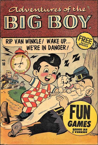 Adventures of the Big Boy issue 10-B West Coast Cover