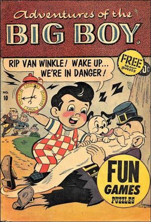 Adventures of the Big Boy issue 10-B West Coast Cover