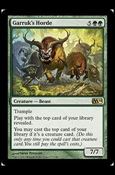 Magic the Gathering: 2014 Core Set (Base Set) card 173 Garruk's Horde