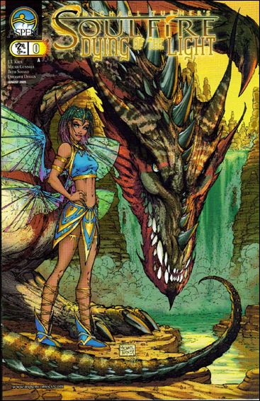 Michael Turner's Soulfire: Dying of the Light issue 0 Michael Turner Cover