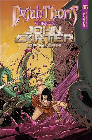Dejah Thoris Versus John Carter issue 5-C Alessandro Miracola Cover