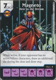 Marvel Dice Masters Uncanny X-Men  card M2014 1 Magneto: Heir to the Dream