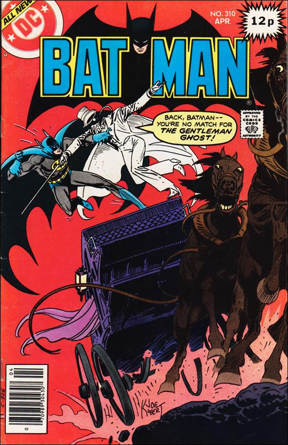 Batman (1940) issue 310-B UK Price Cover