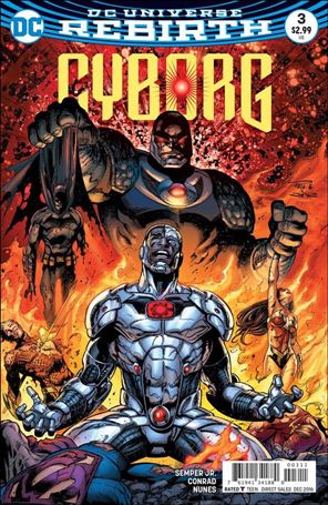 Cyborg (2016) issue 3 Paul Pelletier Cover