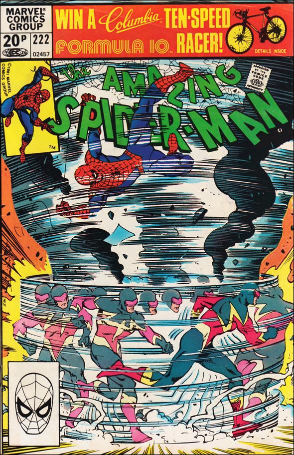 Amazing Spider-Man (1963) issue 222-B UK Price Cover