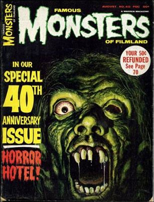 Famous Monsters of Filmland issue 40