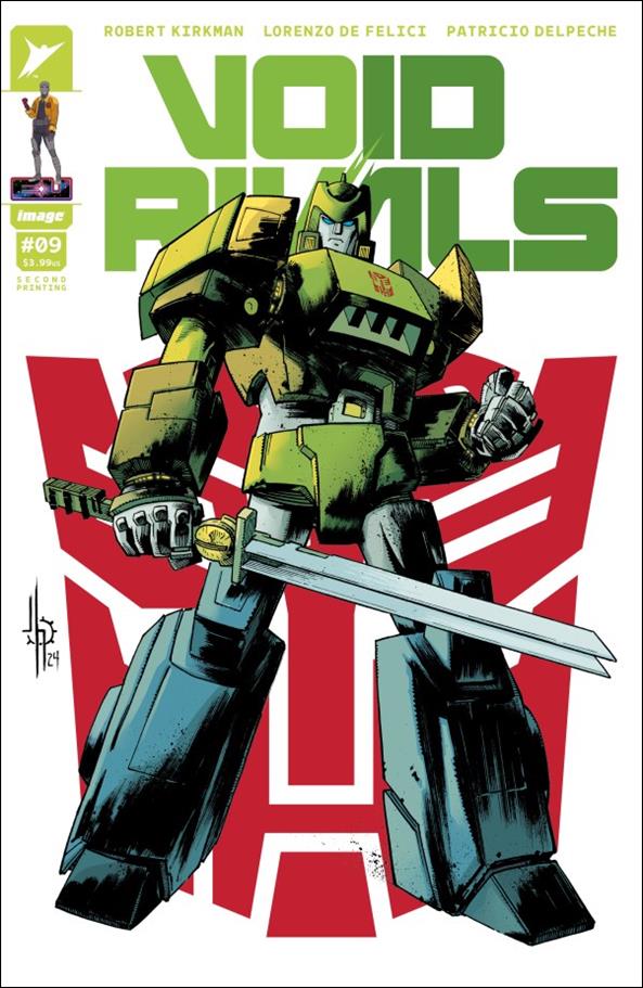 Void Rivals issue 9-F Jason Howard Cover (Second Printing)