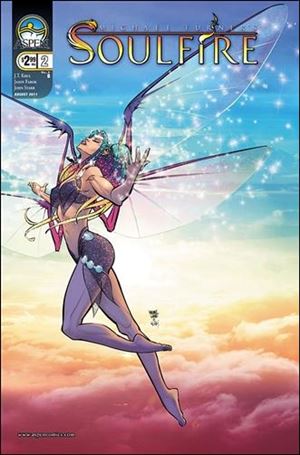 Michael Turner's Soulfire (2011) issue 2-B Michael Lopez Cover