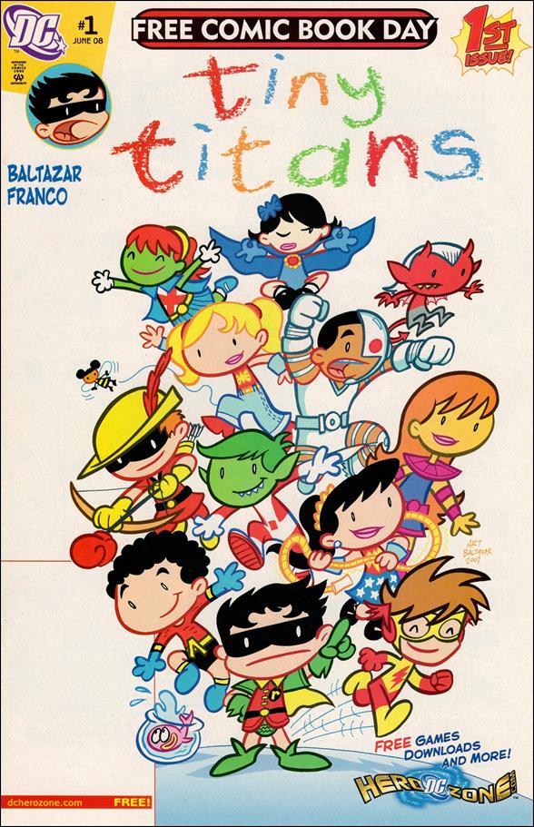 Tiny Titans issue 1-B Free Comic Book Day Edition