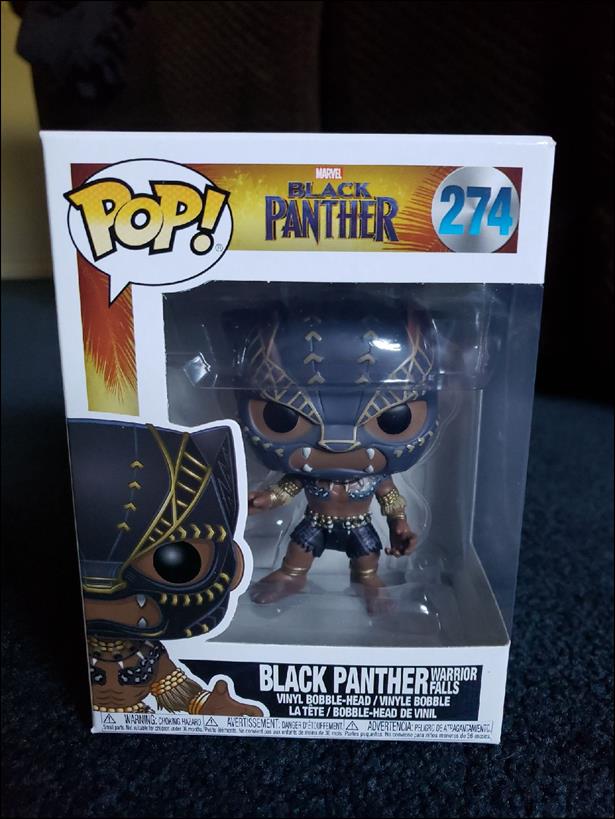 POP! Marvel figure 274 Black Panther Warrior Falls