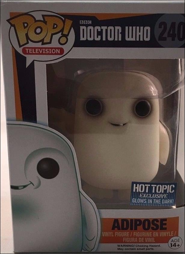 POP! Television figure 240 Adipose (GITD) Hot Topic