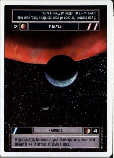 Star Wars: Premiere Unlimited (Base Set) card 136 Yavin 4