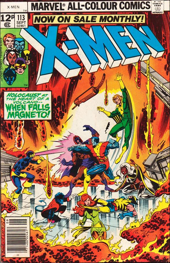 X-Men (1963) issue 113-B UK Price Cover
