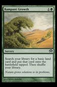 Magic the Gathering: Planechase (Base Set) card 76 Rampant Growth