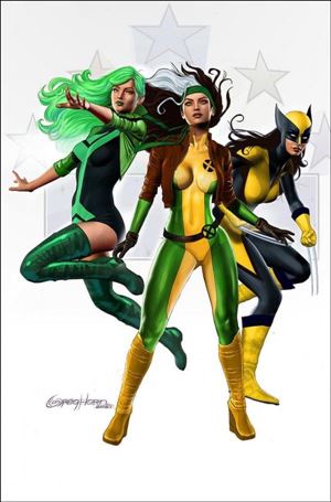 X-Men (2021) issue 1-SH Greg Horn Virgin Cover