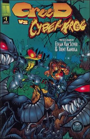 CyberFrog vs CreeD issue 1-B Trent Kaniuga Cover