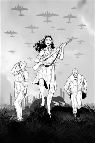 Dejah Thoris (2019) issue 8-J Vasco Georgiev 1:15 Black & White Virgin Cover