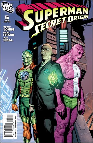 Superman: Secret Origin issue 5 Villain Cover
