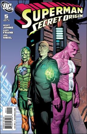 Superman: Secret Origin issue 5 Villain Cover