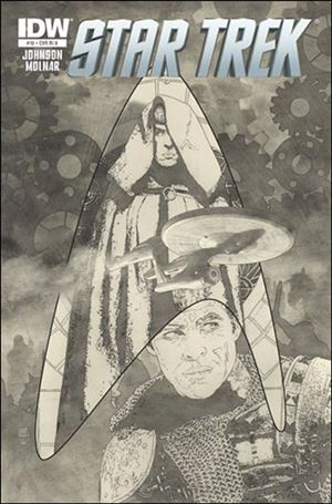 Star Trek (2011) issue 10-B Tim Bradstreet 1:10 Sketch Cover