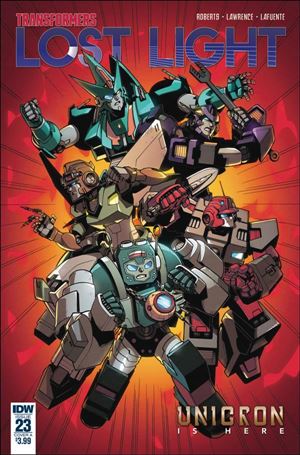Transformers: Lost Light issue 23 Jack Lawrence Cover