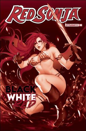 Red Sonja: Black White Red issue 6-G Leirix Li 1:10 Red Tint Cover