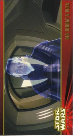 Star Wars: Episode I Widevision: Series 1 (Base Set) card 32 Sio Bibble's Plea