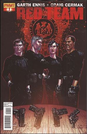 Red Team issue 1-B Howard Chaykin Cover