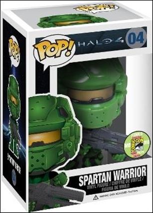 POP! Halo figure 04-B Spartan Warrior Green (SDCC) 1/480