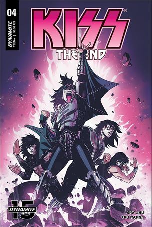 Kiss: The End issue 4-B Reilly Brown Cover