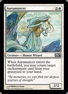 Magic the Gathering: 2014 Core Set (Base Set) card 6 Auramancer