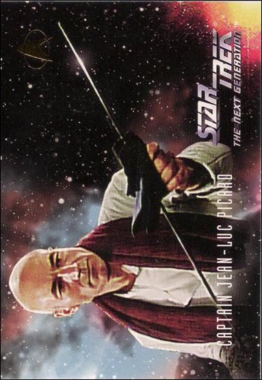 Star Trek: The Next Generation - The Episode Collection Season One (Base Set) card 92 Captain Jean-Luc Picard