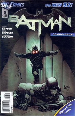 Batman (2011) issue 5-C Unbagged Greg Capullo Cover with Digital Copy