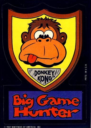 Donkey Kong (Base Set) card nn21 Big Game Hunter
