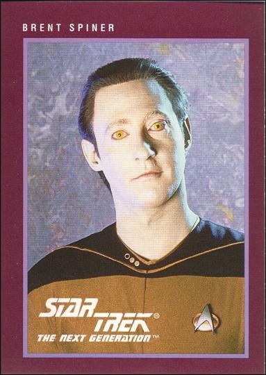 Star Trek 25th Anniversary: Series 1 (Base Set) card 140 Brent Spiner